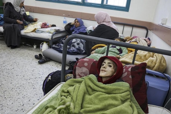 Palestinans starving in Gaza
