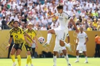 Real Madrid and Dortmund