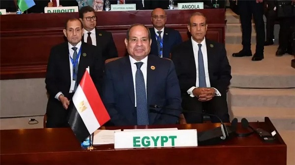 Sisi in African meeting