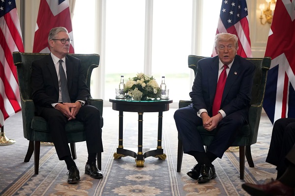 Starmer and Trump