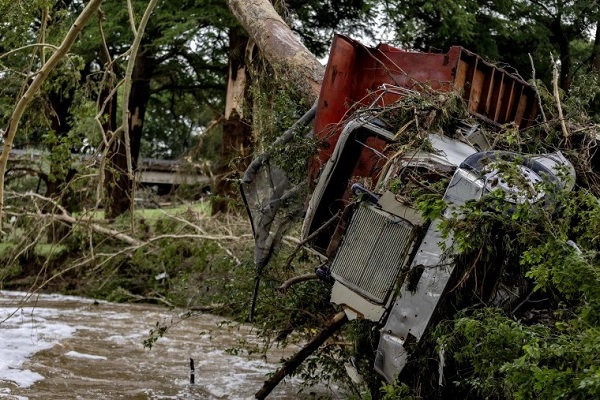 Texas floods damage
