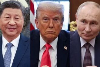 Trump Xi Putin
