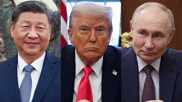 Trump Xi Putin