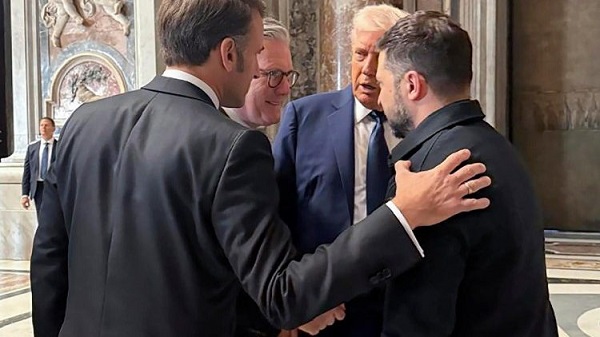 Trump Zelelsnky and Nato