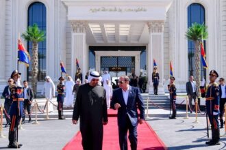 Al Nahyan Leaves Egypt