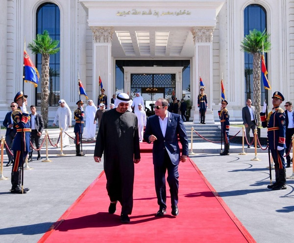 Al Nahyan Leaves Egypt