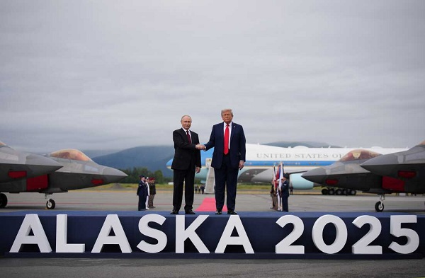 Trump received Putin in Alaska