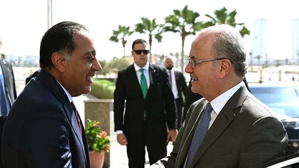 Egyptian and Plaestinian PMs