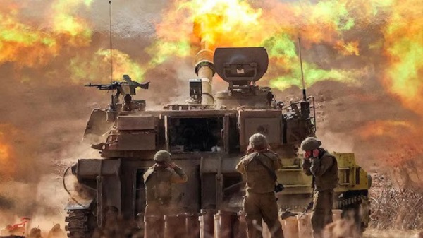 Israeli army fires on Gaza city