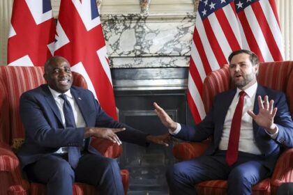 JD Vance in London