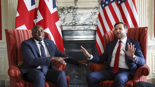 JD Vance in London