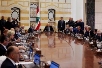 Lebanese gov meeting