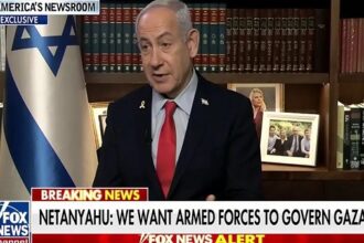 Natanyahu on Fox News