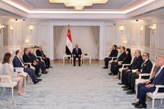 President Sisi and Lebanese PM