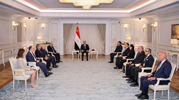 President Sisi and Lebanese PM