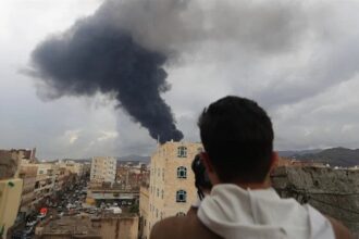 Sanaa bombed