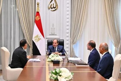 Sisi and Finance Minister