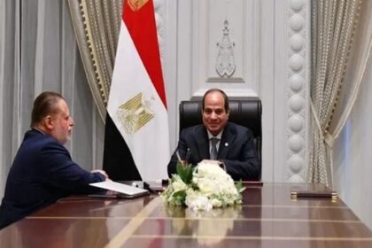 President Sisi and Hassan AbdAllah