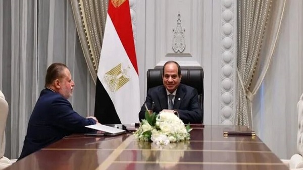 President Sisi and Hassan AbdAllah