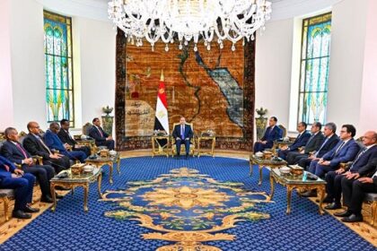 Sisi and Sudanese PM