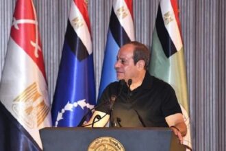 Sisi in Military academy 1