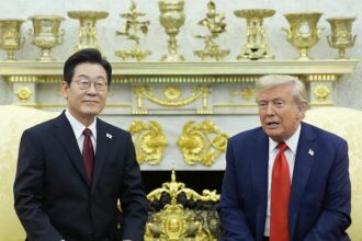 Trump and South Korean President