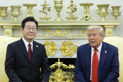 Trump and South Korean President