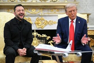 Trump and Zelensky Good atmosphere