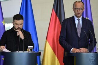 Zelensky and Merz in Berlin