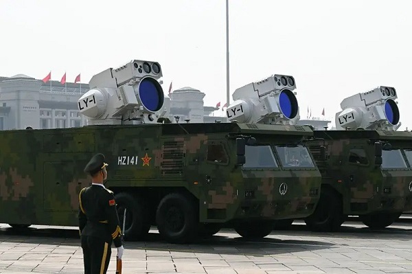 Chinese laser weapon