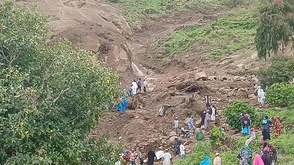 Darfur landslide