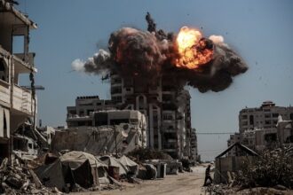 Gaza City destruction