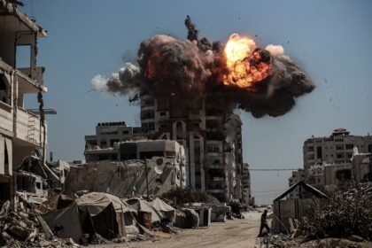 Gaza City destruction