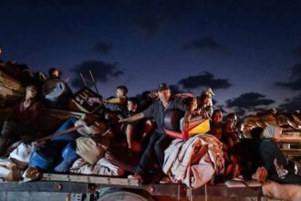 Gaza City exodus 1