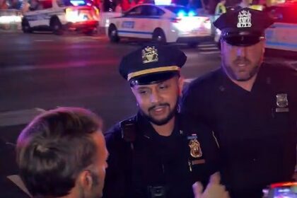Macron and NYPD
