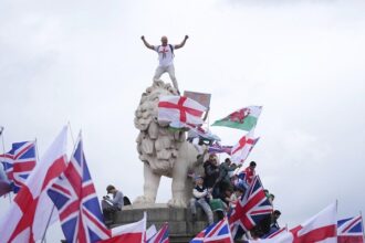Mass Demonstration in London