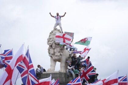 Mass Demonstration in London