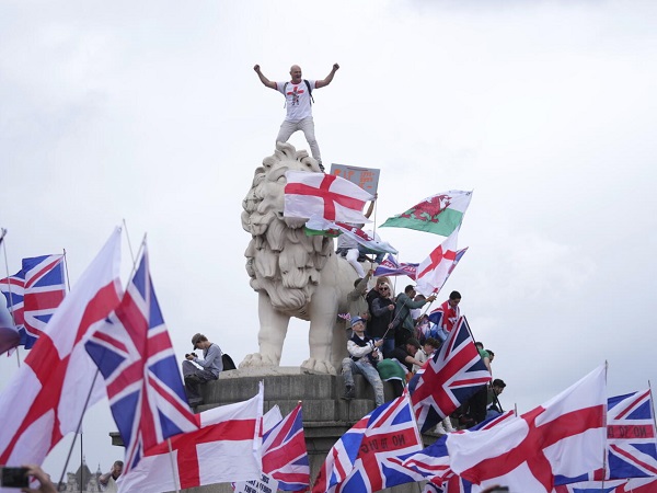 Mass Demonstration in London