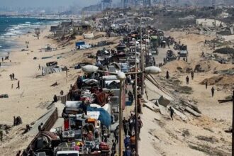 New 48 hours exit road from Gaza city