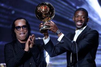Ousmane Dembele wins Ballon D'ore