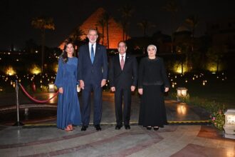 President Sisi and King of Spain Dinner
