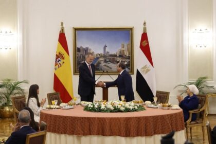 President Sisi and King of Spain Lunch