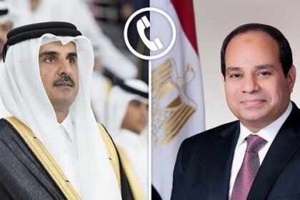 President Sisi and Qatari Emir