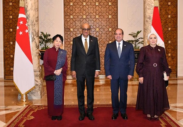 President Sisi and Singaporean President