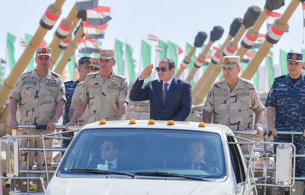 President Sisi inspection