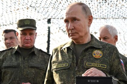 Putin in Military attire
