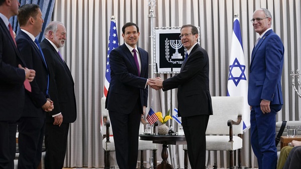 Rubio and Israeli President