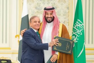 Saudi Arabia and Pakistan
