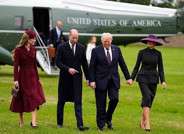Trump welcome in UK