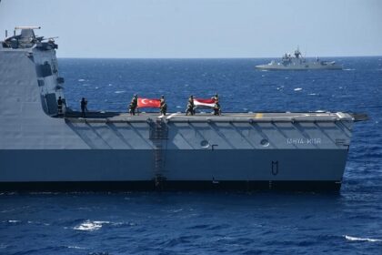Turkey and Egypt Navy drills